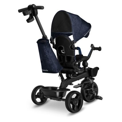 Lionelo - Laste kolmratasteline jalgratas KORI Blue Navy