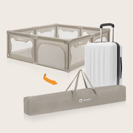 Lionelo - Laste mänguait WILLOW XL beež