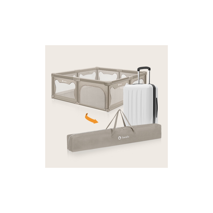 Lionelo - Laste mänguait WILLOW XL beež