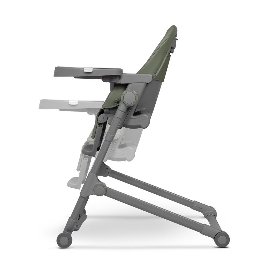 Lionelo - laste söögitool 2‑ühes CORA PLUS oliiviroheline