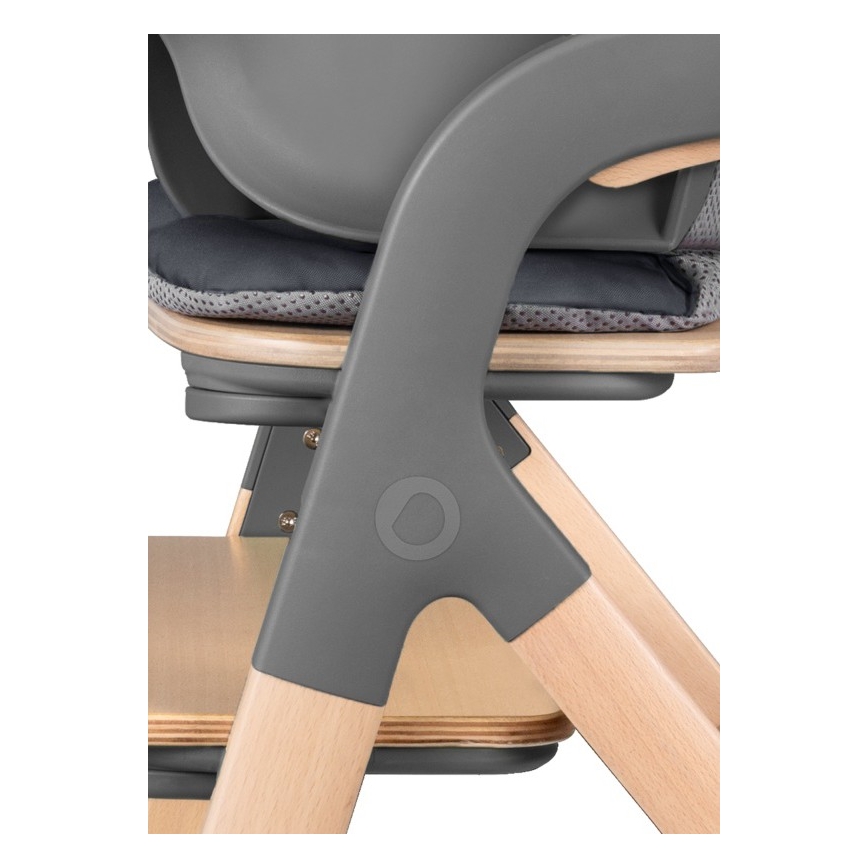 Lionelo - laste söögitool 3-ühes MEGAN Grey Wood