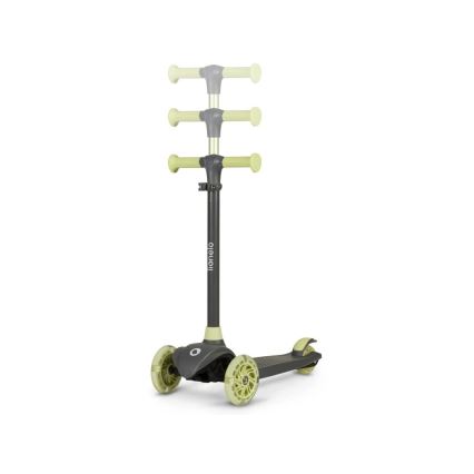 Lionelo - Laste tõukeratas JESSY 3xAA hall/roheline