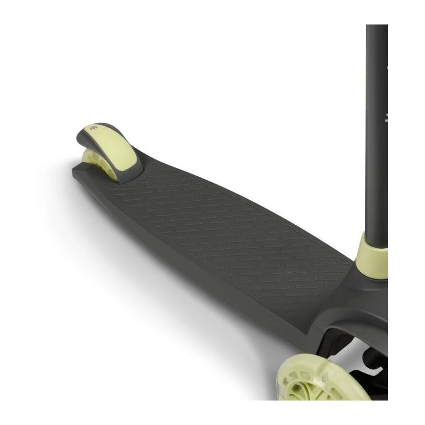 Lionelo - Laste tõukeratas JESSY 3xAA hall/roheline