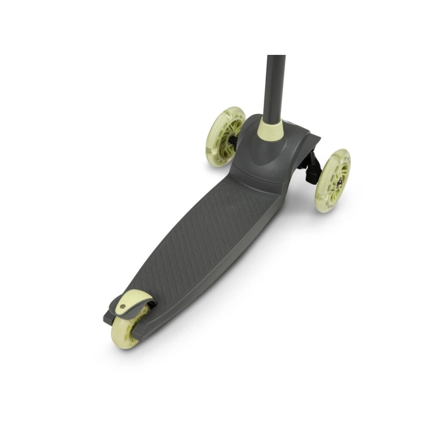 Lionelo - Laste tõukeratas JESSY 3xAA hall/roheline