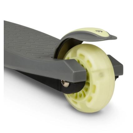 Lionelo - Laste tõukeratas JESSY 3xAA hall/roheline