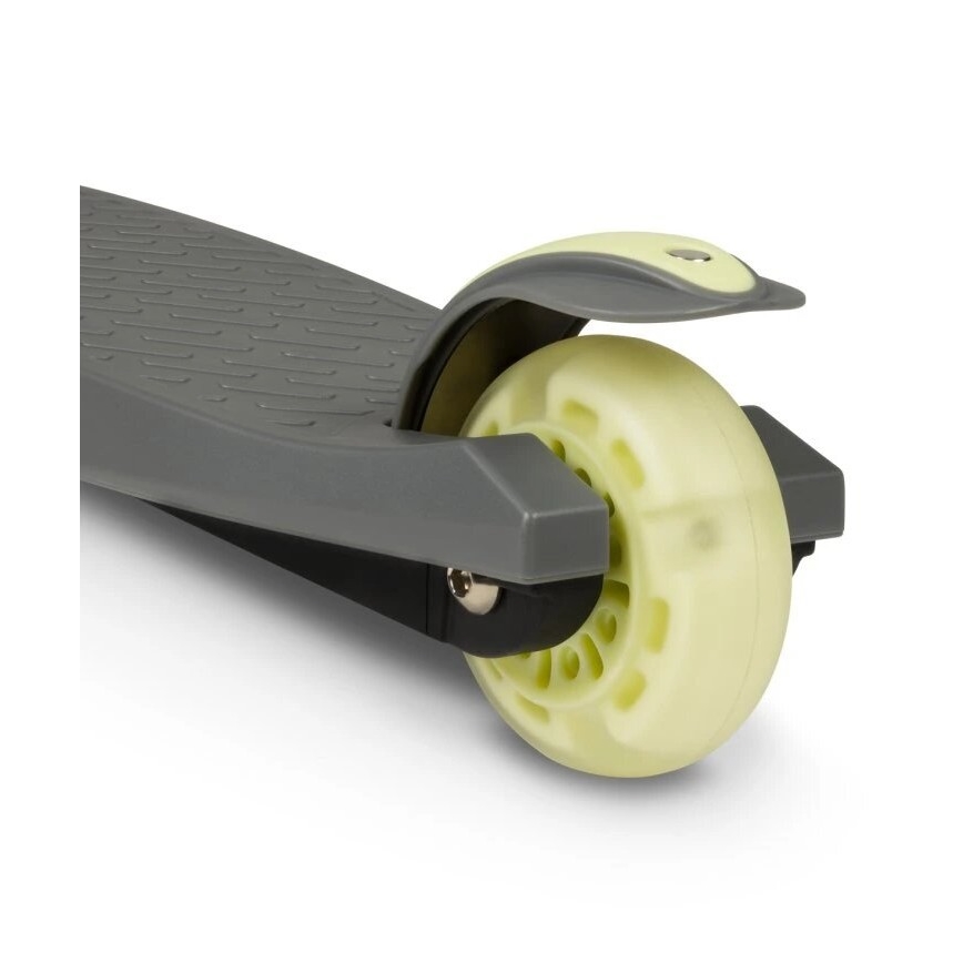 Lionelo - Laste tõukeratas JESSY 3xAA hall/roheline