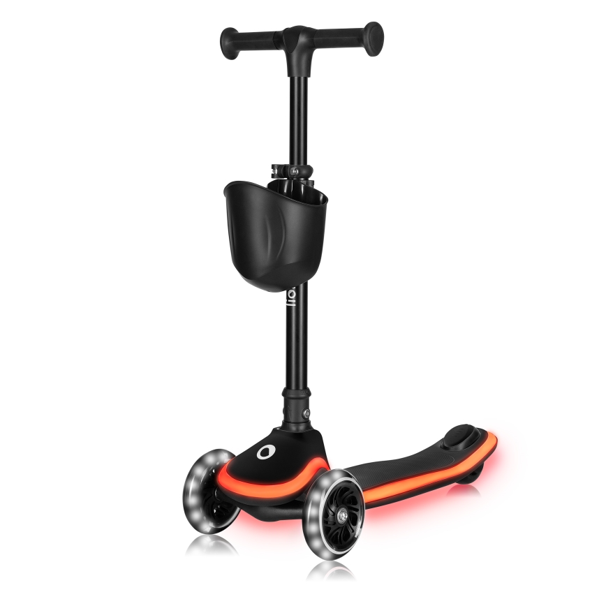 Lionelo - Laste tõukeratas MEY 3xAAA Must onüks