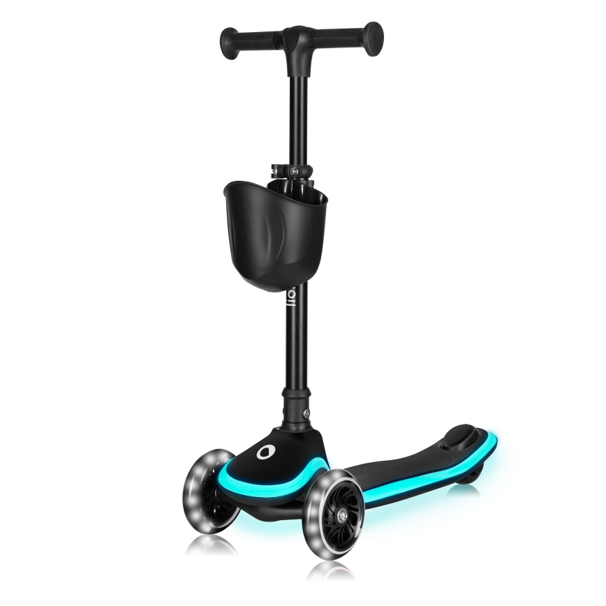 Lionelo - Laste tõukeratas MEY 3xAAA Must onüks