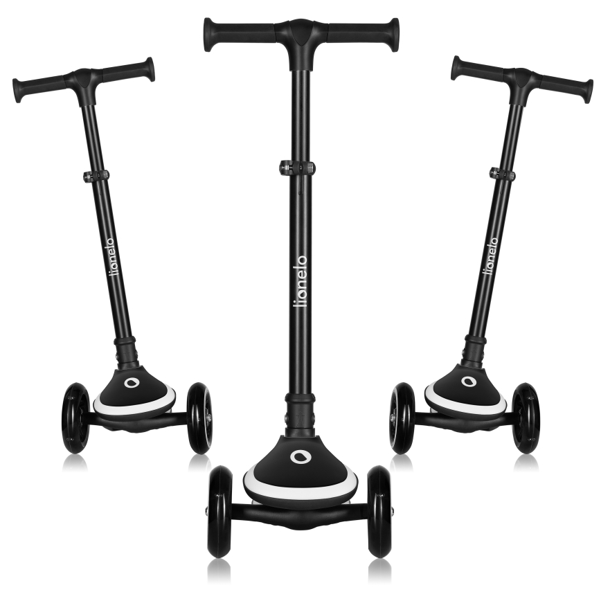 Lionelo - Laste tõukeratas MEY 3xAAA Must onüks