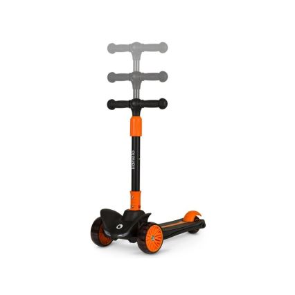 Lionelo - Laste tõukeratas TIMMY 3xAA oranž/must