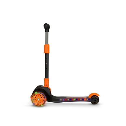 Lionelo - Laste tõukeratas TIMMY 3xAA oranž/must