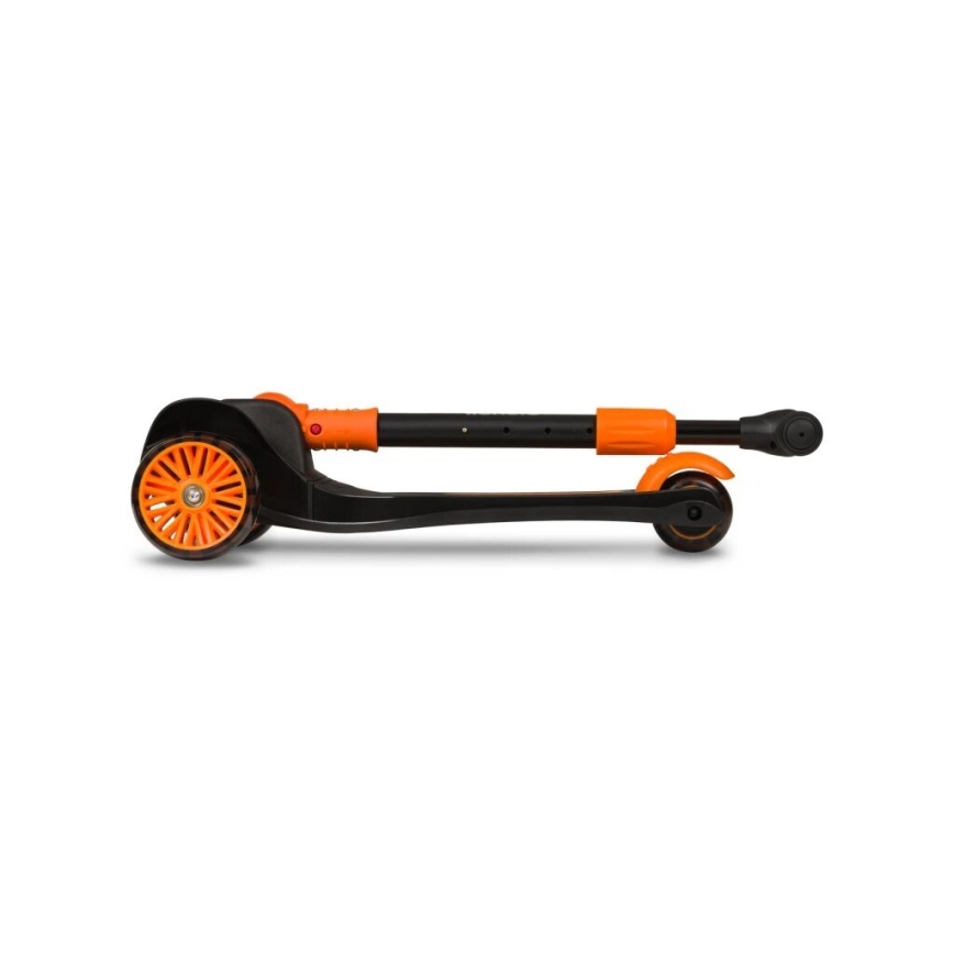 Lionelo - Laste tõukeratas TIMMY 3xAA oranž/must