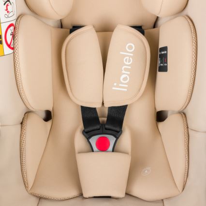 Lionelo - Laste turvatool alusega ASTRID SET i-Size 40-87 cm liivbeež