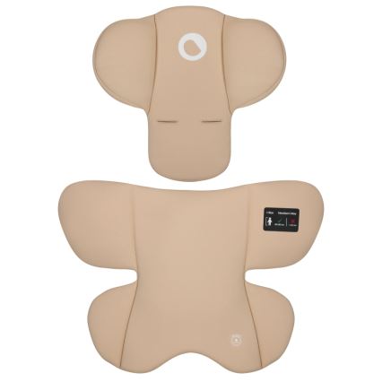 Lionelo - Laste turvatool alusega ASTRID SET i-Size 40-87 cm liivbeež