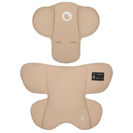 Lionelo - Laste turvatool alusega ASTRID SET i-Size 40-87 cm liivbeež