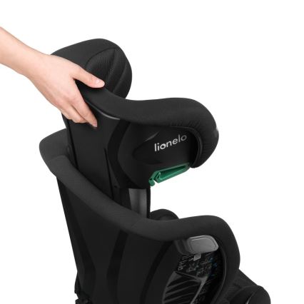 Lionelo - Laste turvatool IGO i-Size 100-150 cm Black Carbon