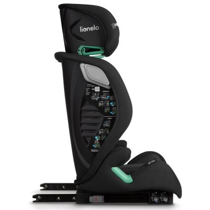 Lionelo - Laste turvatool IGO i-Size 100-150 cm Black Carbon