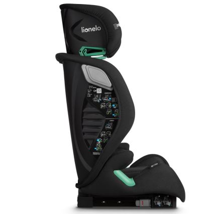 Lionelo - Laste turvatool IGO i-Size 100-150 cm Black Carbon
