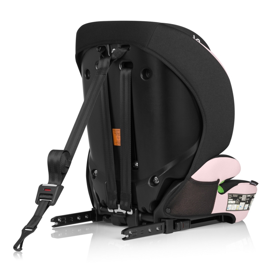 Lionelo - Laste turvatool LEVI FIX i-Size 76-150 cm beebiroosa