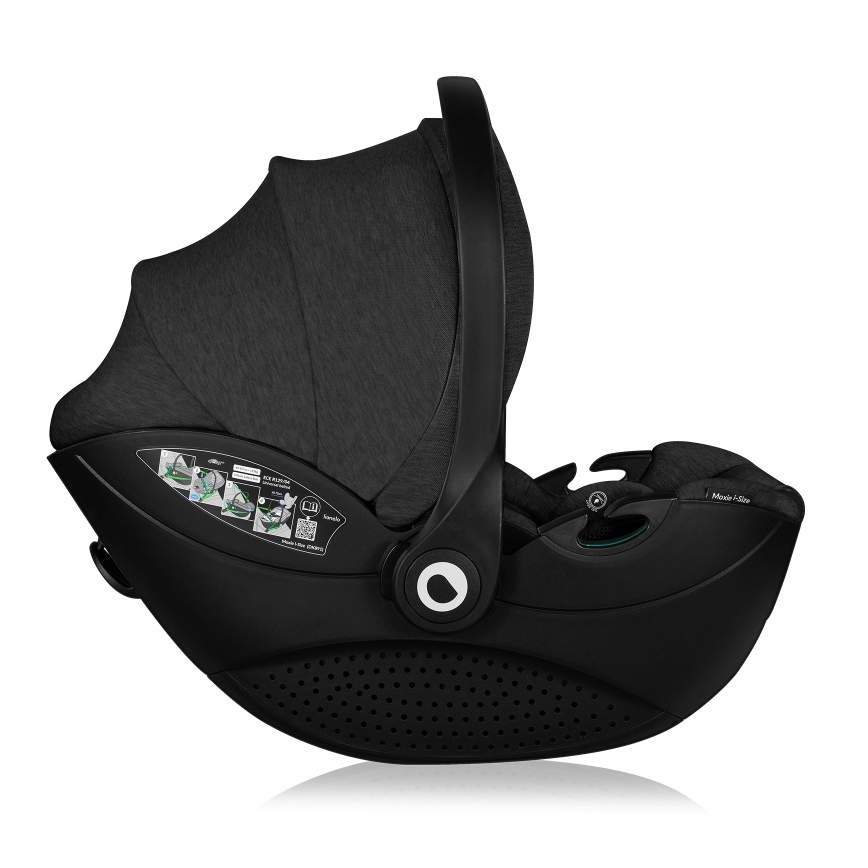 Lionelo - Laste turvatool MOXIE i-Size 40-87 cm Must Onüks