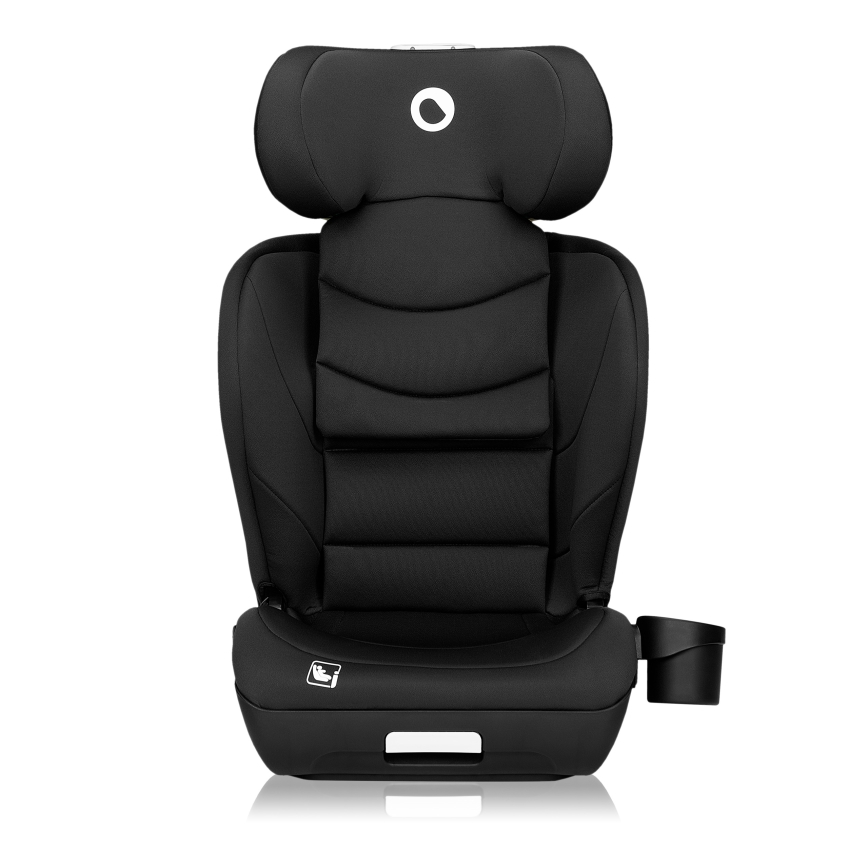 Lionelo - laste turvatool NEAL i-Size 100-150 cm Black Carbon