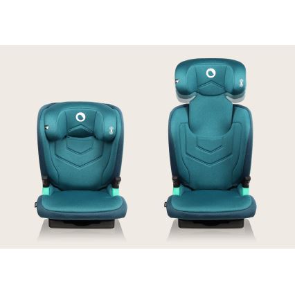 Lionelo - Laste turvatool NEAL i-Size 100-150 cm roheline türkiis
