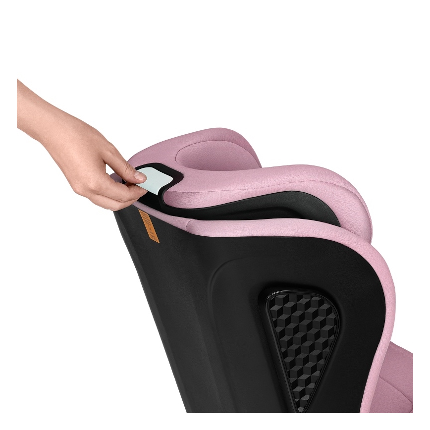 Lionelo - Laste turvatool NEAL i-Size 100-150 cm roosa-lilla