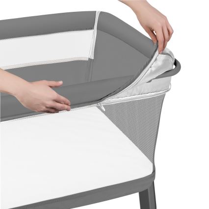 Lionelo - Lastesäng 5-ühes THOMI PLUS Hall Betoon