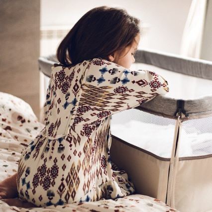 Lionelo - LEONIE 3-ühes beebivoodi, hall/beež