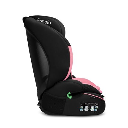 Lionelo - LEVI i-Size autos turvatool 76-150 cm Pink Baby
