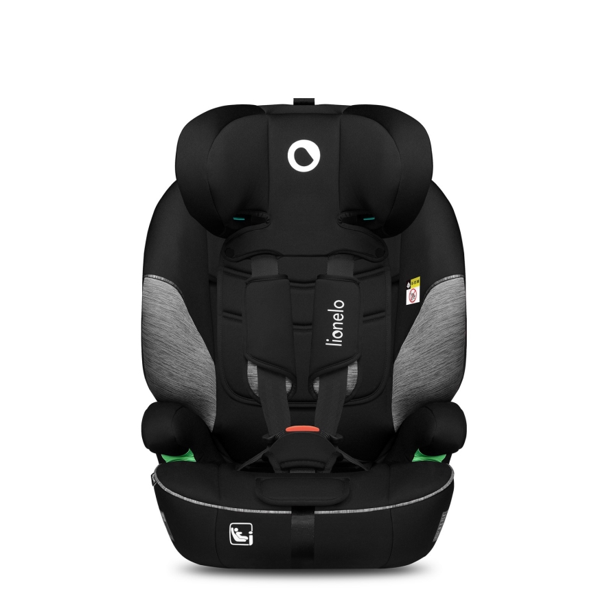 Lionelo - LEVI i-Size turvatool 76-150 cm must/hall