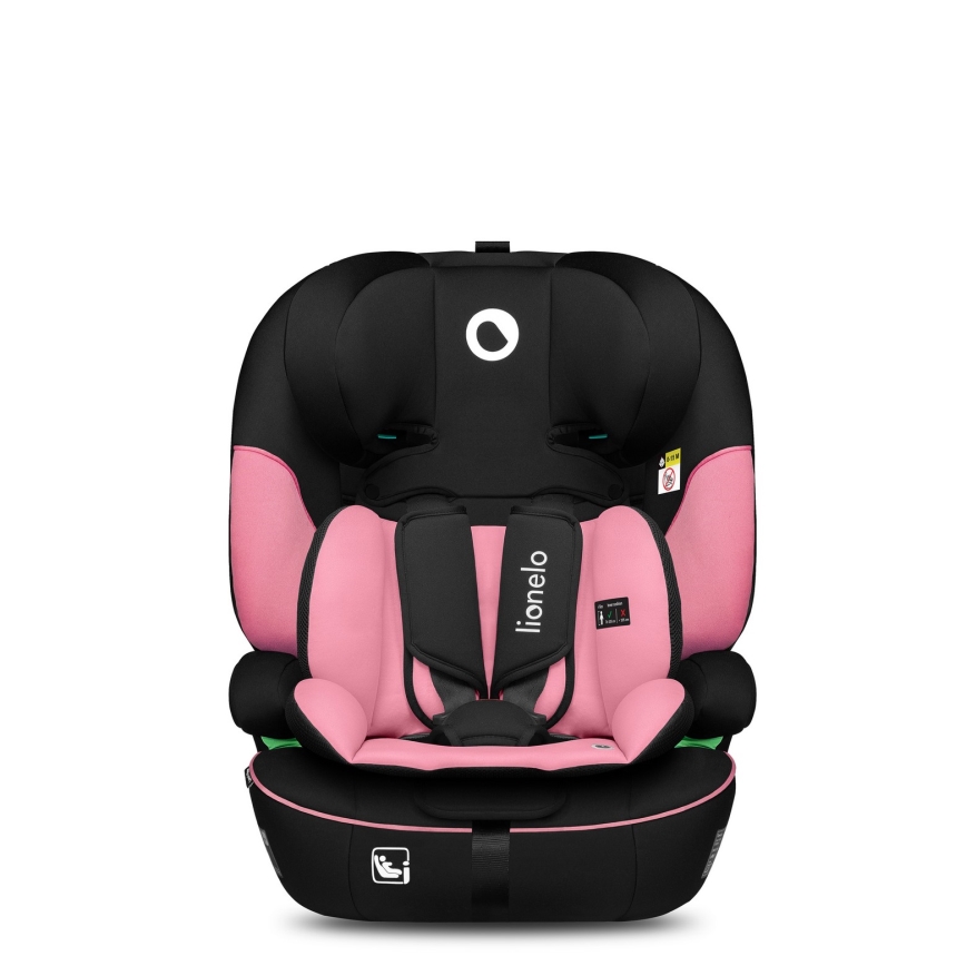 Lionelo - LEVI i-Size turvatool 76-150 cm Pink Baby
