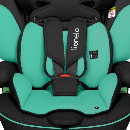 Lionelo - LEVI i-Size turvatool 76-150 cm Smaragdroheline