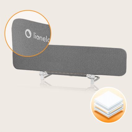 Lionelo - LORA XL voodipiire tumehall