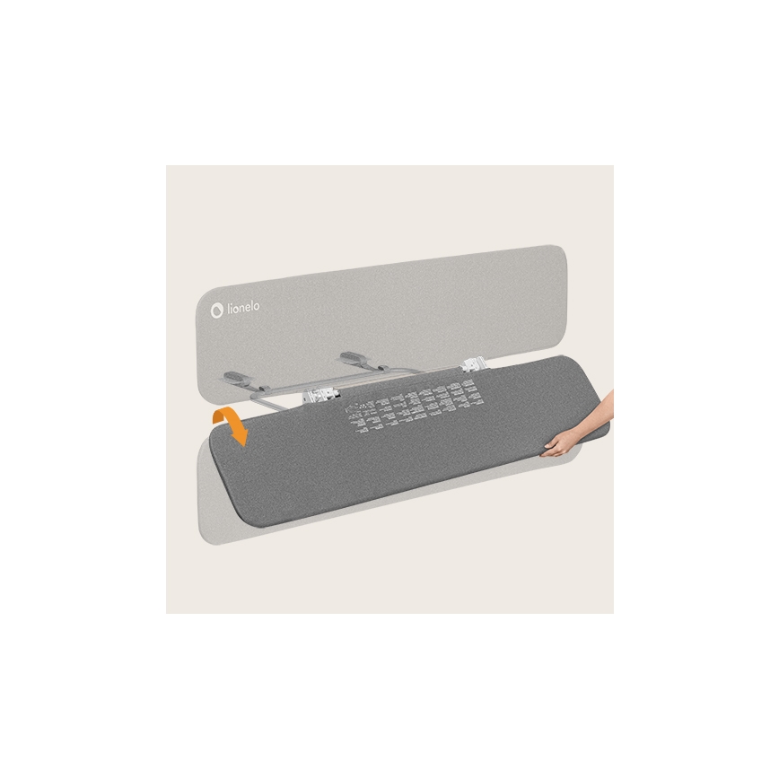 Lionelo - LORA XL voodipiire tumehall