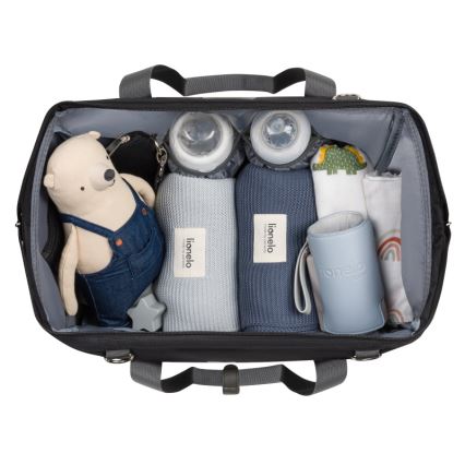 Lionelo - Mähkimiskott jalutuskärule IDA Black Onyx