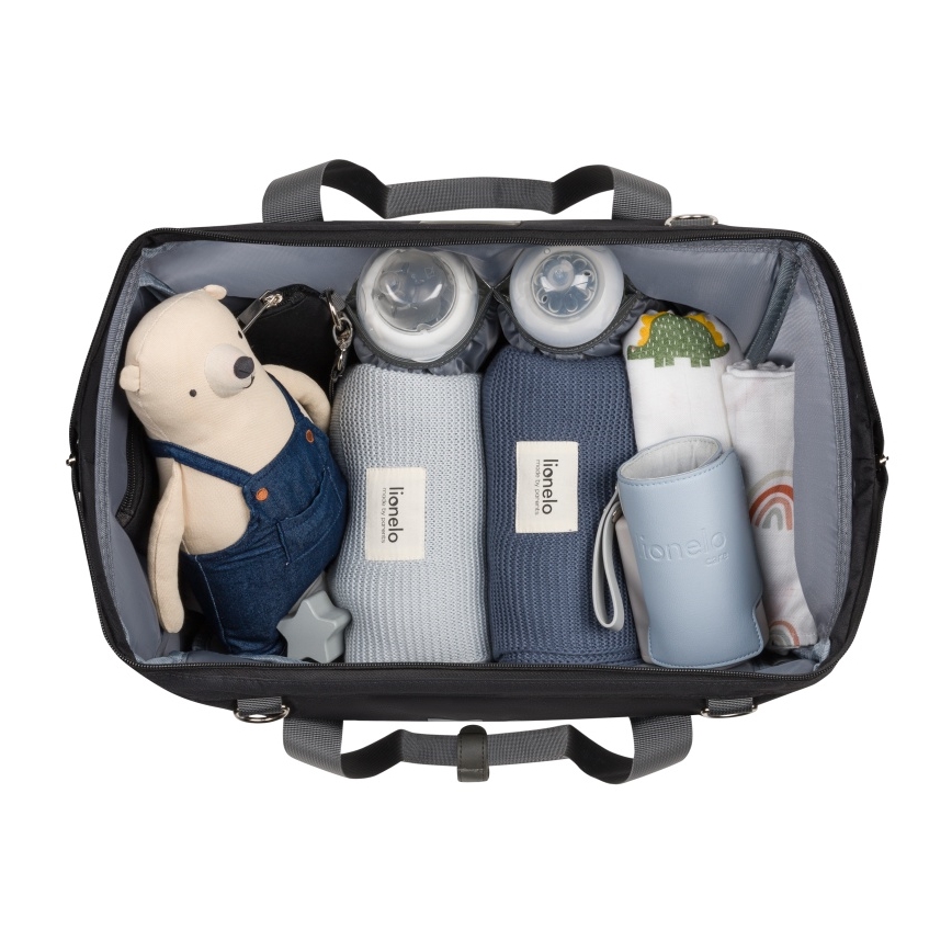 Lionelo - Mähkimiskott jalutuskärule IDA Black Onyx