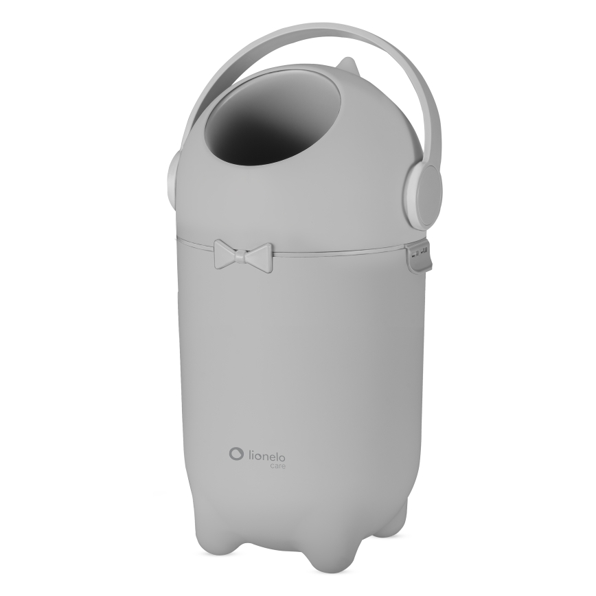 Lionelo - Mähkmete prügikast PUREBIN 10 l hall