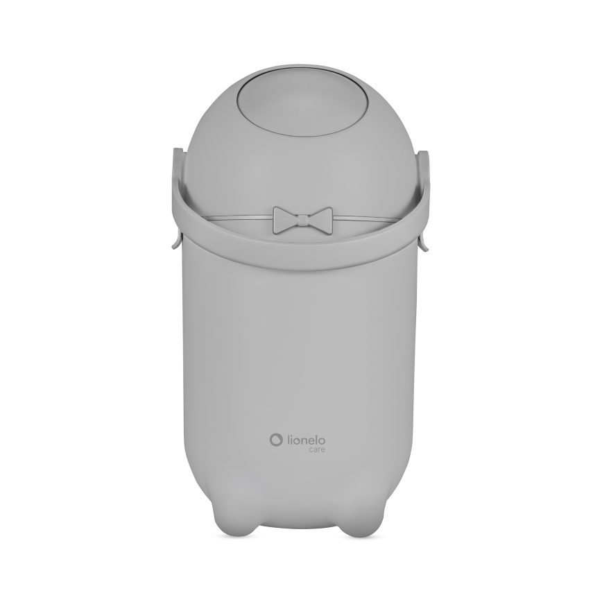 Lionelo - Mähkmete prügikast PUREBIN 10 l hall