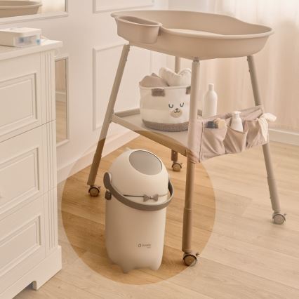 Lionelo - Mähkmete prügikast PUREBIN 10 l valge