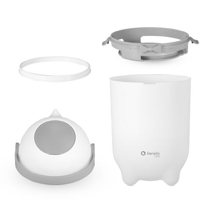 Lionelo - Mähkmete prügikast PUREBIN 10 l valge