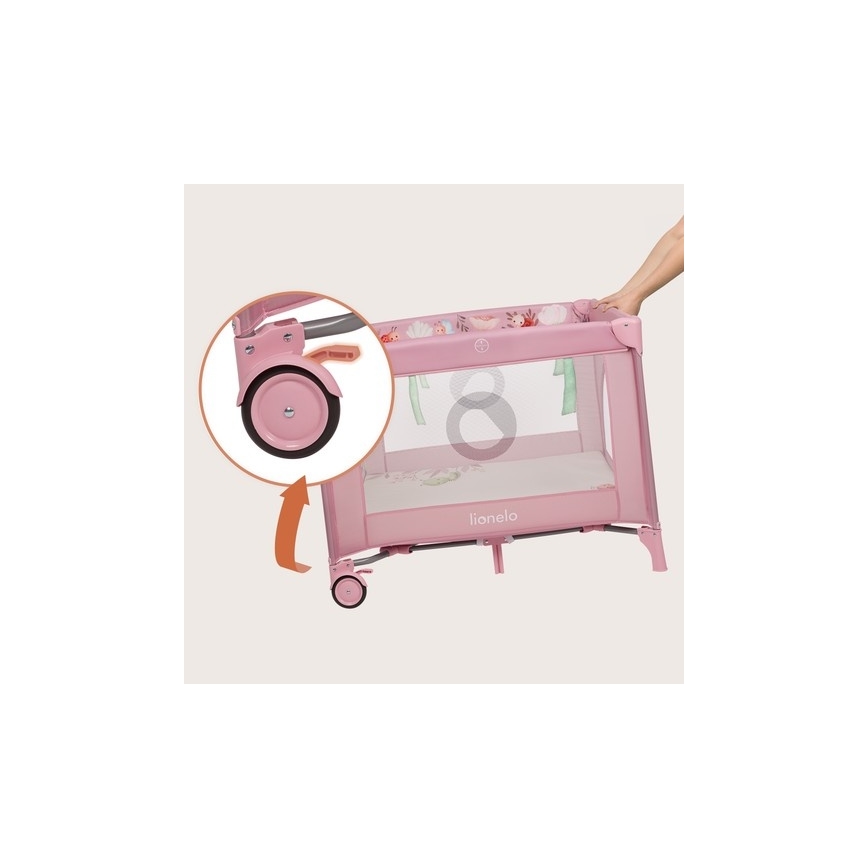 Lionelo - mänguaed MILLE PLUS Roosa