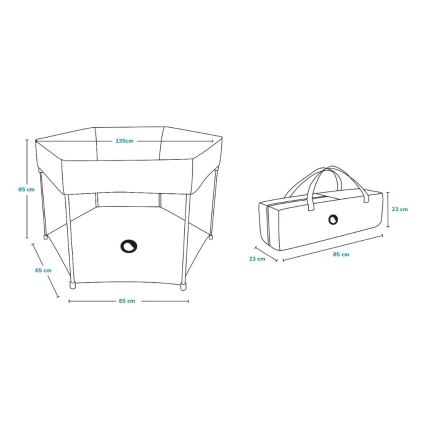 Lionelo - Mänguaed ROEL tumesinine