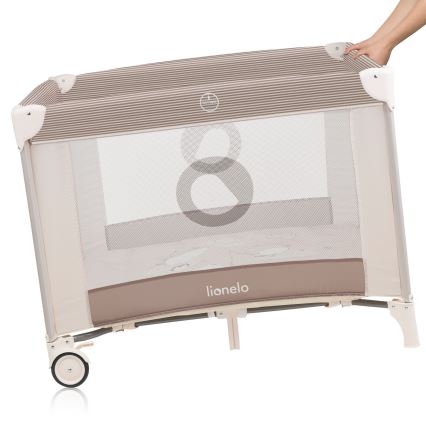 Lionelo - mänguaedik BONNIE Beige Sand