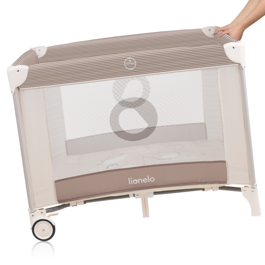Lionelo - mänguaedik BONNIE Beige Sand