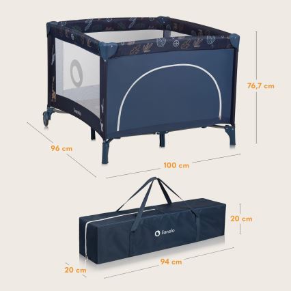 Lionelo - mänguaedik BONNIE Blue Navy