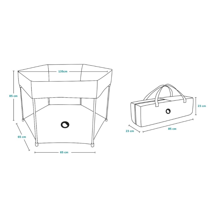 Lionelo - mänguaedik ROEL tumesinine