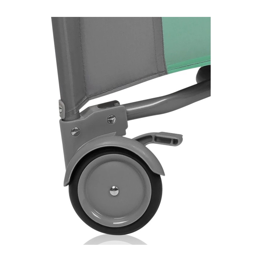 Lionelo - mängutara MILLE PLUS hall-roheline