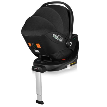 Lionelo - MOXIE SET i-Size Base turvatoolide alus, must