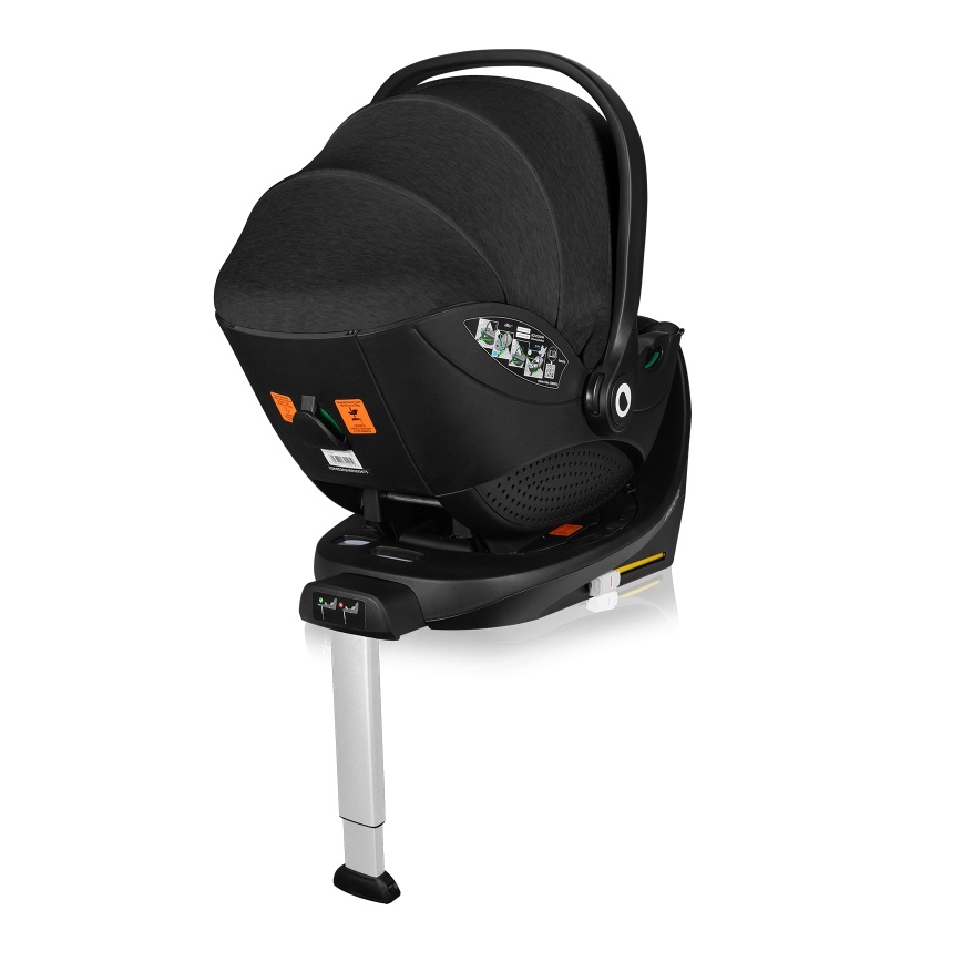 Lionelo - MOXIE SET i-Size Base turvatoolide alus, must